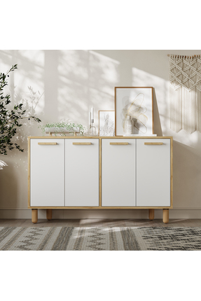 MERT SERT MOBİLYA Venedik Konsol,Çok Amaçlı Dolap, Ayakkabılık,Kahve Köşesi,K...