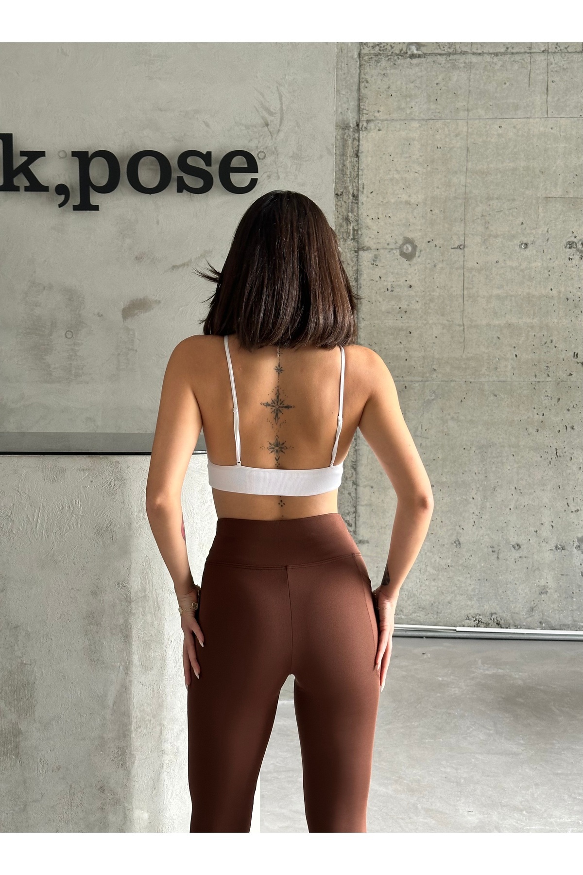 Nordmende  Kadın Yüksek Bel Toparlayıcı Cepli Tayt - Görsel 4