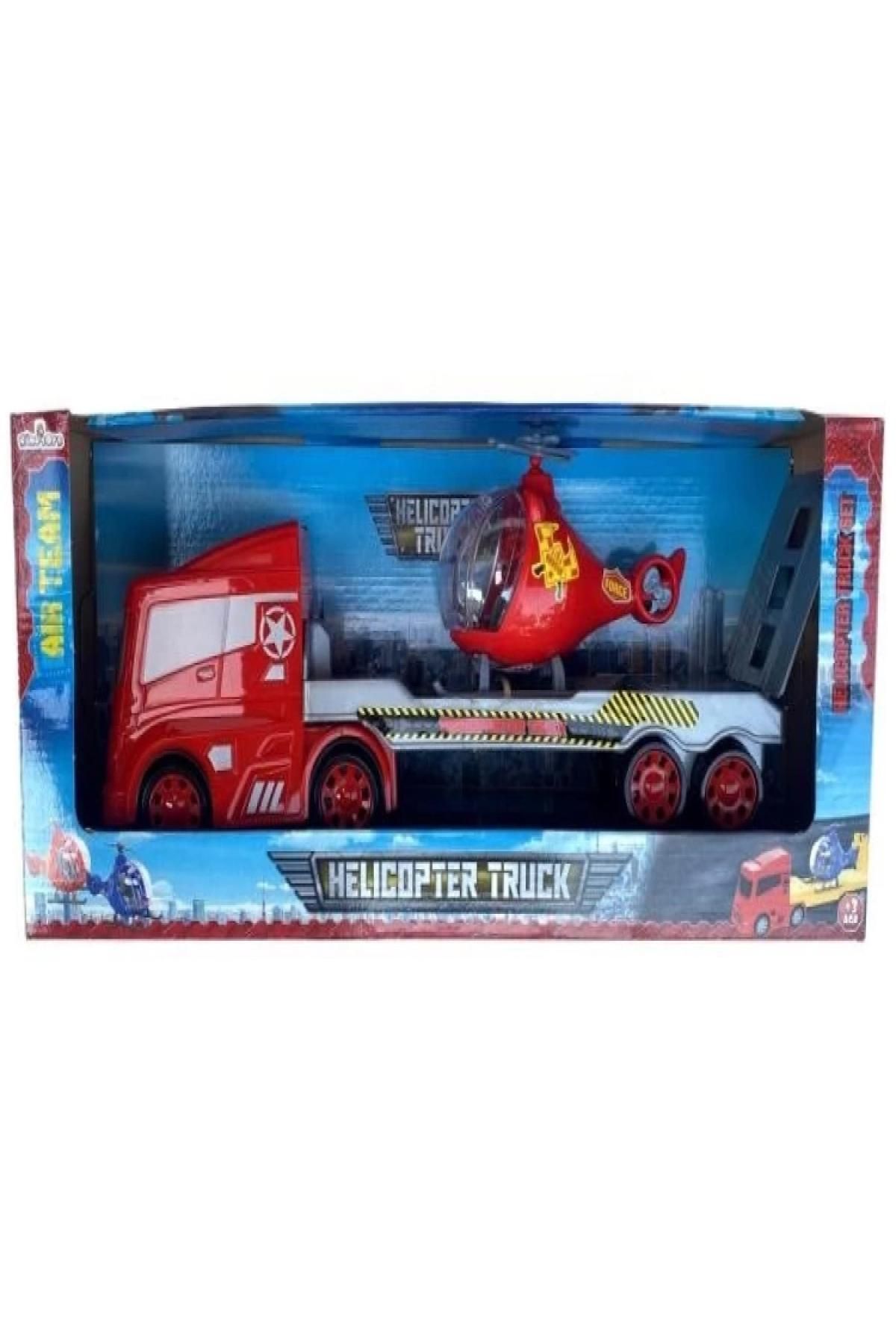 Nextpage King Toys Lal Polis Tır Helikopterli 1120 oyck