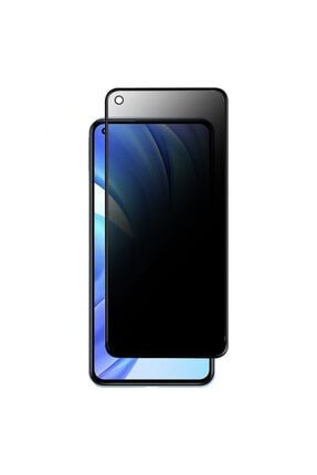 Samsung Galaxy A21s Uyumlu Hayalet Privacy Gizli Seramik Nano Ekran Koruyucu Siyah BF1547