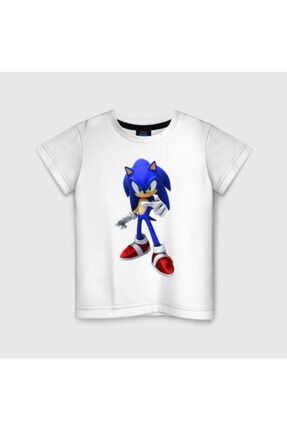 Kirpi Sonic 33 Çocuk Beyaz Tshirt Model 2269 05478