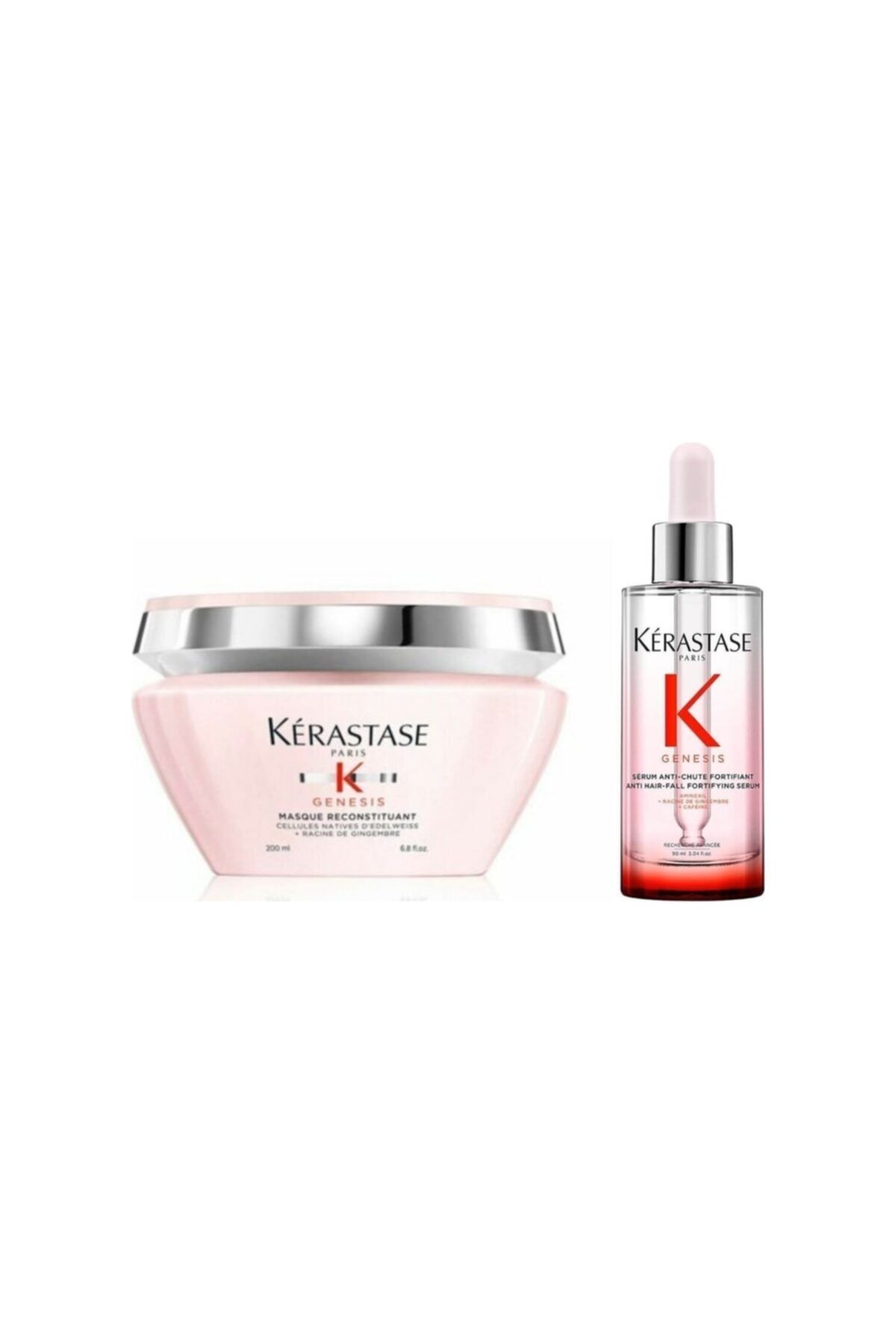 ماسک تقویت کننده ضد مو جنسیس 200 میلی لیتر + سرم ضد مو جنسیس 90 میلی لیتر Kerastase