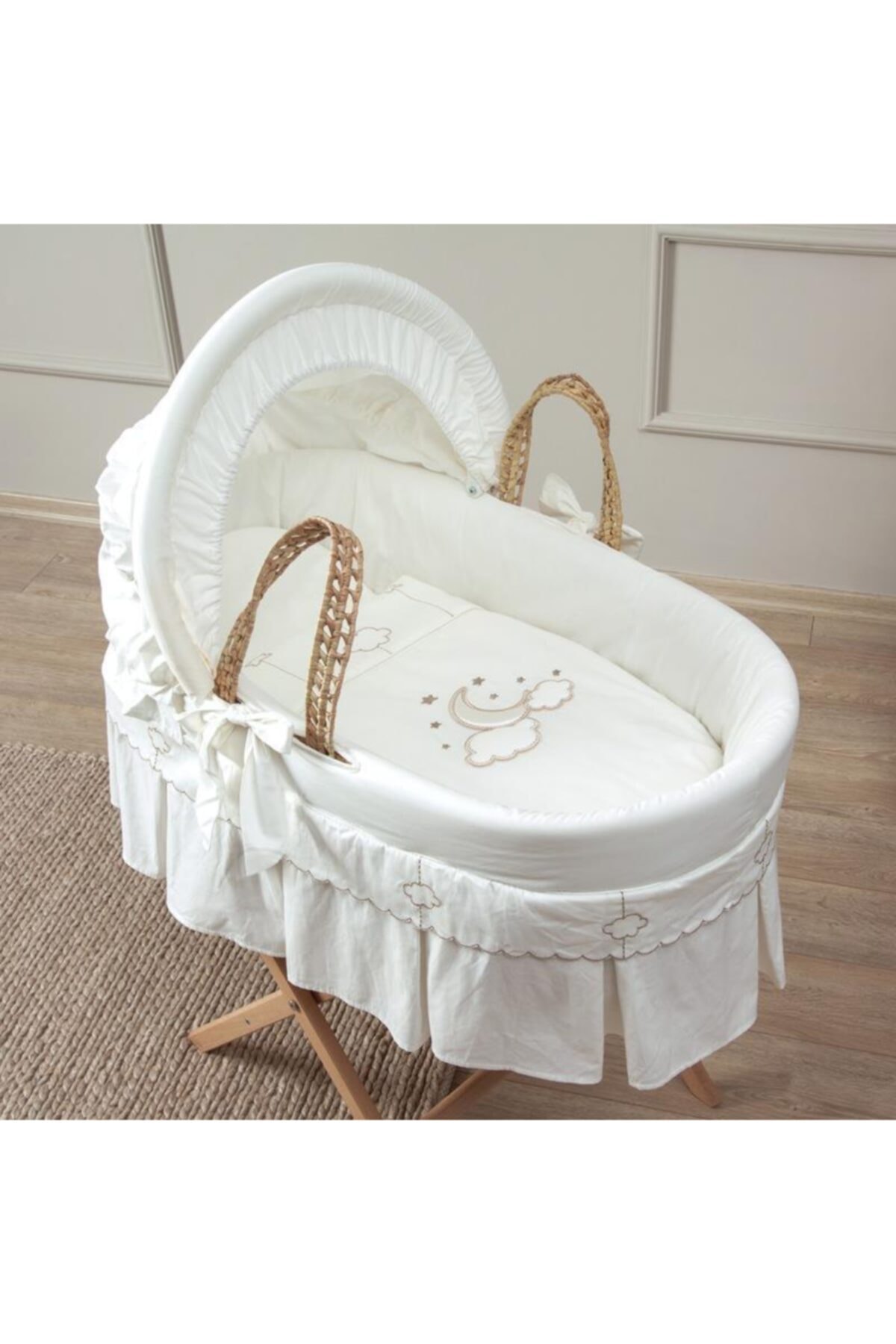 Luna Elegant Wicker Basket Set
