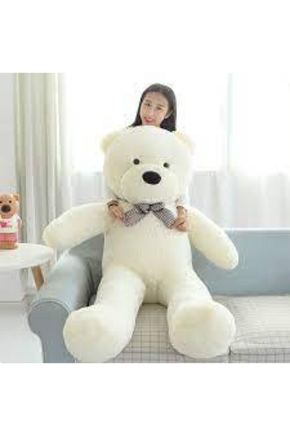 Big Plush Bear with Bow Tie 135 Cm Gift Teddy Bear