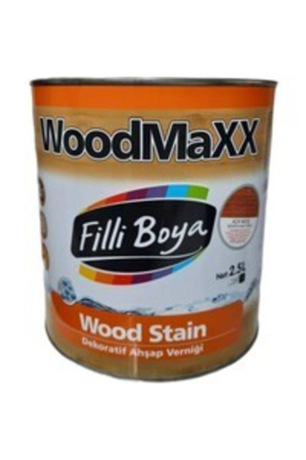 Filli Boya Wood Stain Dekoratif Ahşap Verniği 0.75lt Açık Meşe