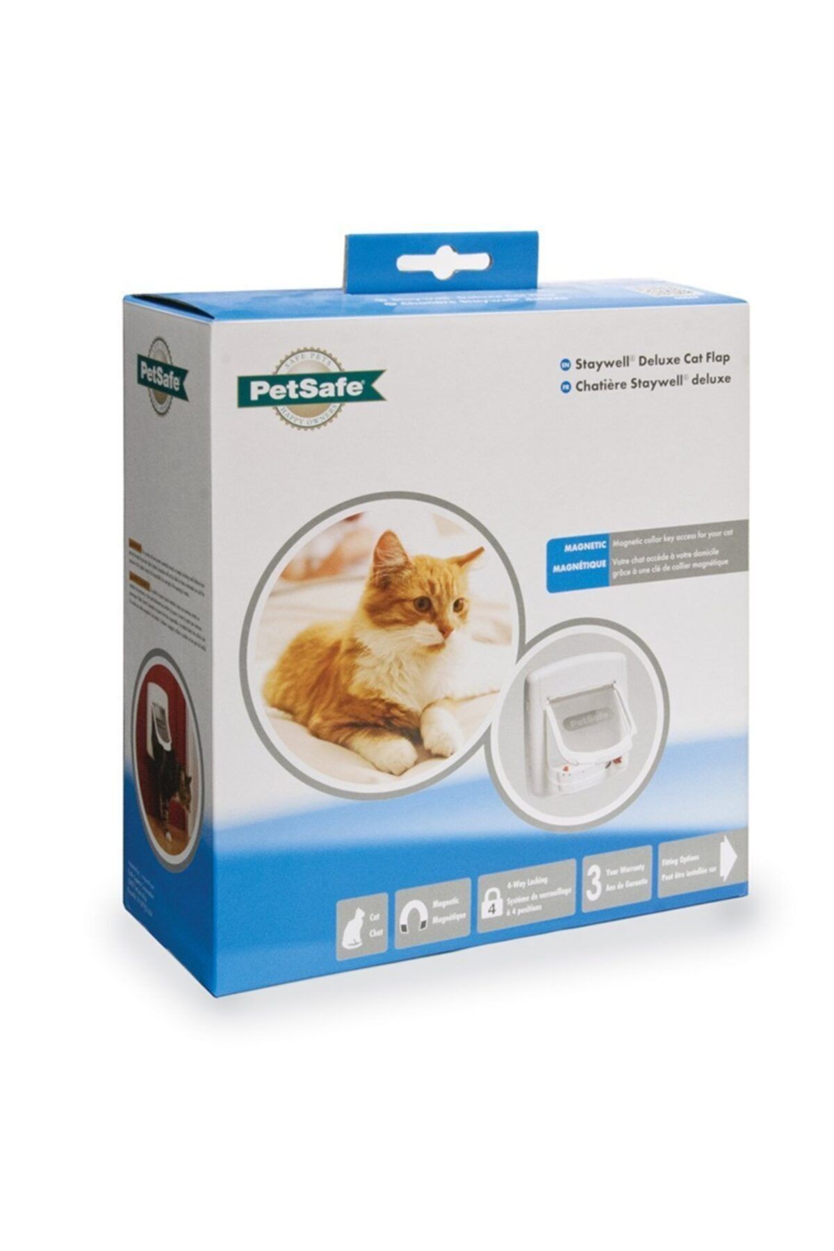 Petsafe staywell deluxe hot sale cat flap