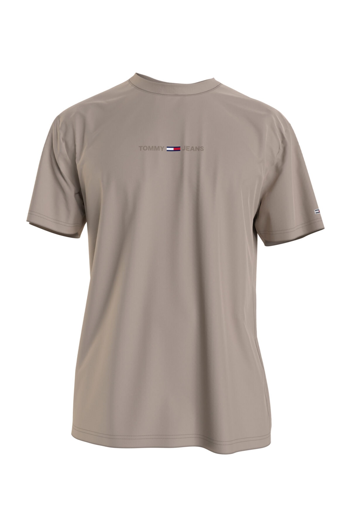 Tommy Hilfiger Erkek Bej T-Shirt Tjm 