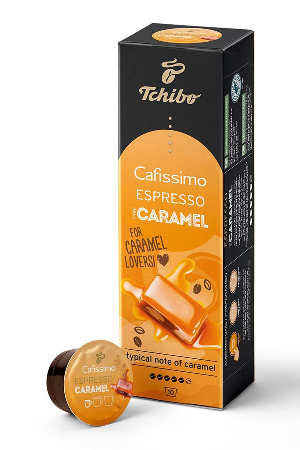 Tchibo Cafissimo Espresso Caramel 10 шт. Кофе в капсулах 89017