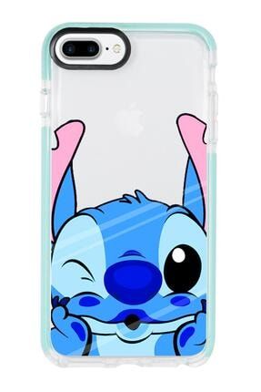 Iphone 7 Plus Stitch Desenli Candy Bumper Silikonlu Telefon Kılıfı MC7PCBTS105