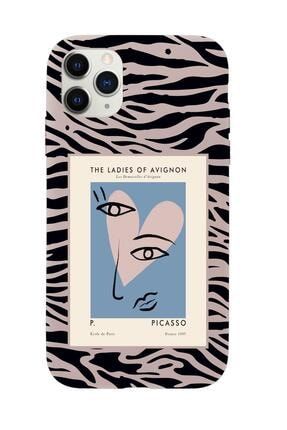 Iphone 11 Pro Max Picasso The Ladies Of Avignon Desenli Premium Silikonlu Telefon Kılıfı MCIPLKC71
