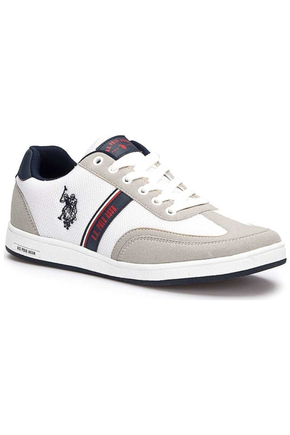 پولو اسن ایالات متحده کفش ورزشی مردانه سفید Wt Kares U.S. Polo Assn.