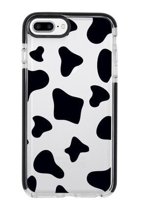 Iphone 8 Plus Inek Desenli Candy Bumper Silikonlu Telefon Kılıfı MC8PCBTS33