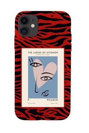 Iphone 11 Picasso The Ladies Of Avignon Desenli Premium Silikonlu Telefon Kılıfı MCIPLKC57