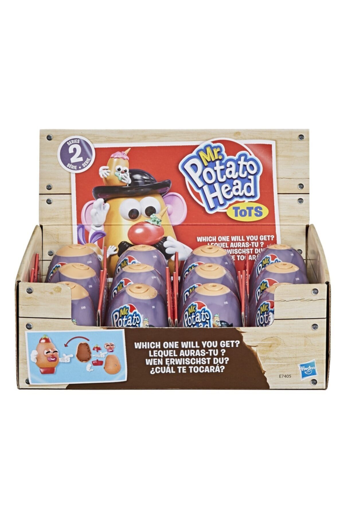 E7405 آقای پوتیتو هد سورپرایز – مناسب سنین ۳ سال به بالا، قیمت برای هر یک عدد