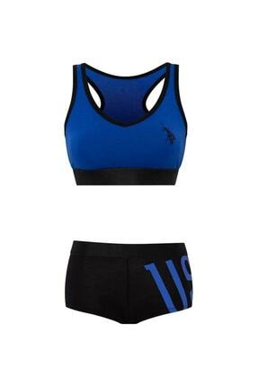 U.S. Polo Assn. 66269 Kadın B&uuml;stiyor Şort Takım