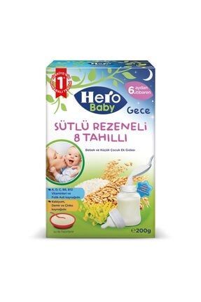 Gece Sütlü Rezeneli 8 Tahıllı 200 gr HEB-9176