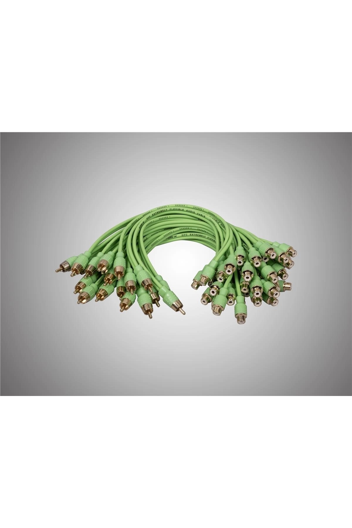 For-X Ters Y Kablo – %100 Bakır + OFC Ters Y Kablo – Oto Amfi 2 Dişi 1 Erkek Ters Y Kablo – 1 Adet