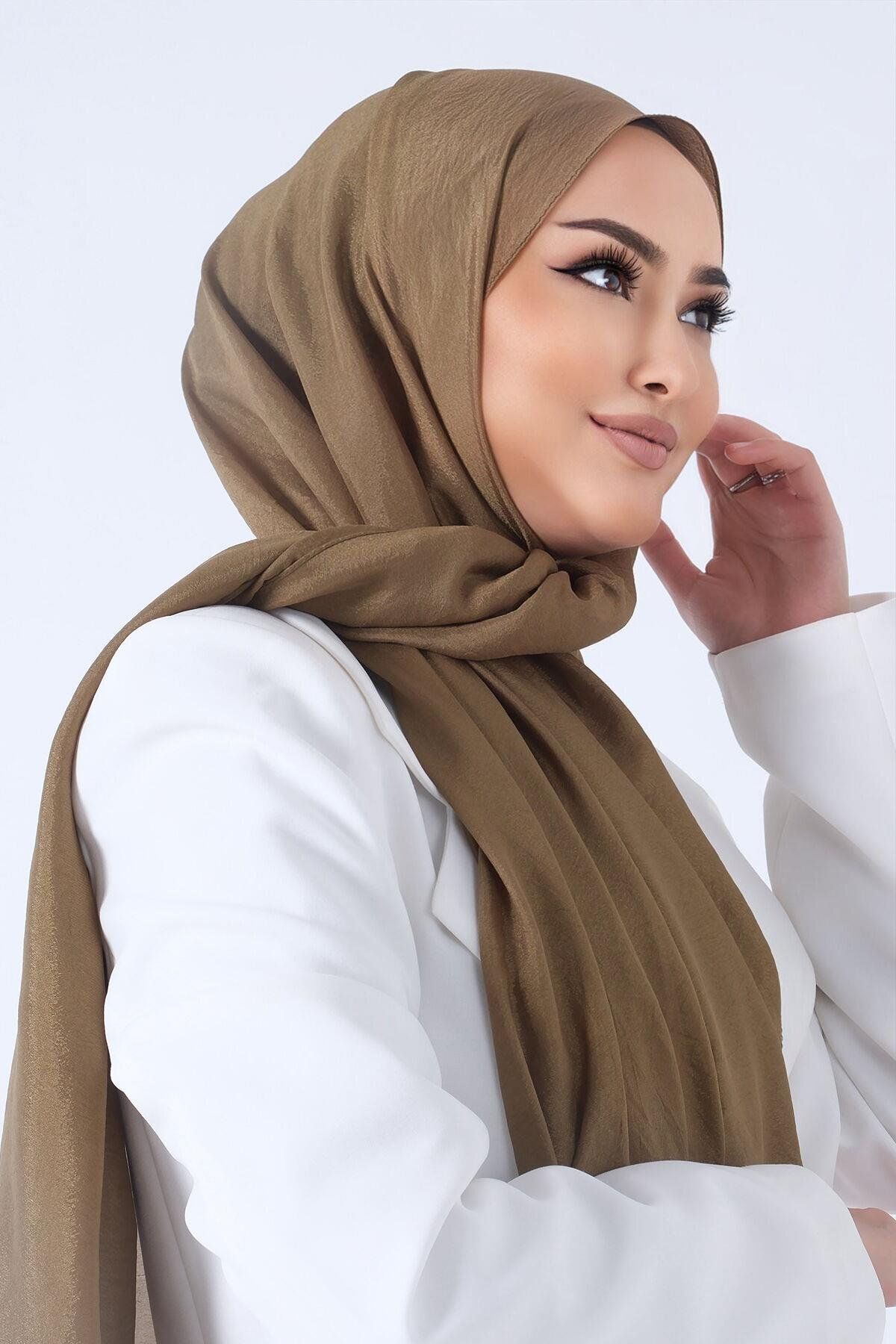 HAREM SCARF-Brisa Voile Shawl - Oxide Color 3