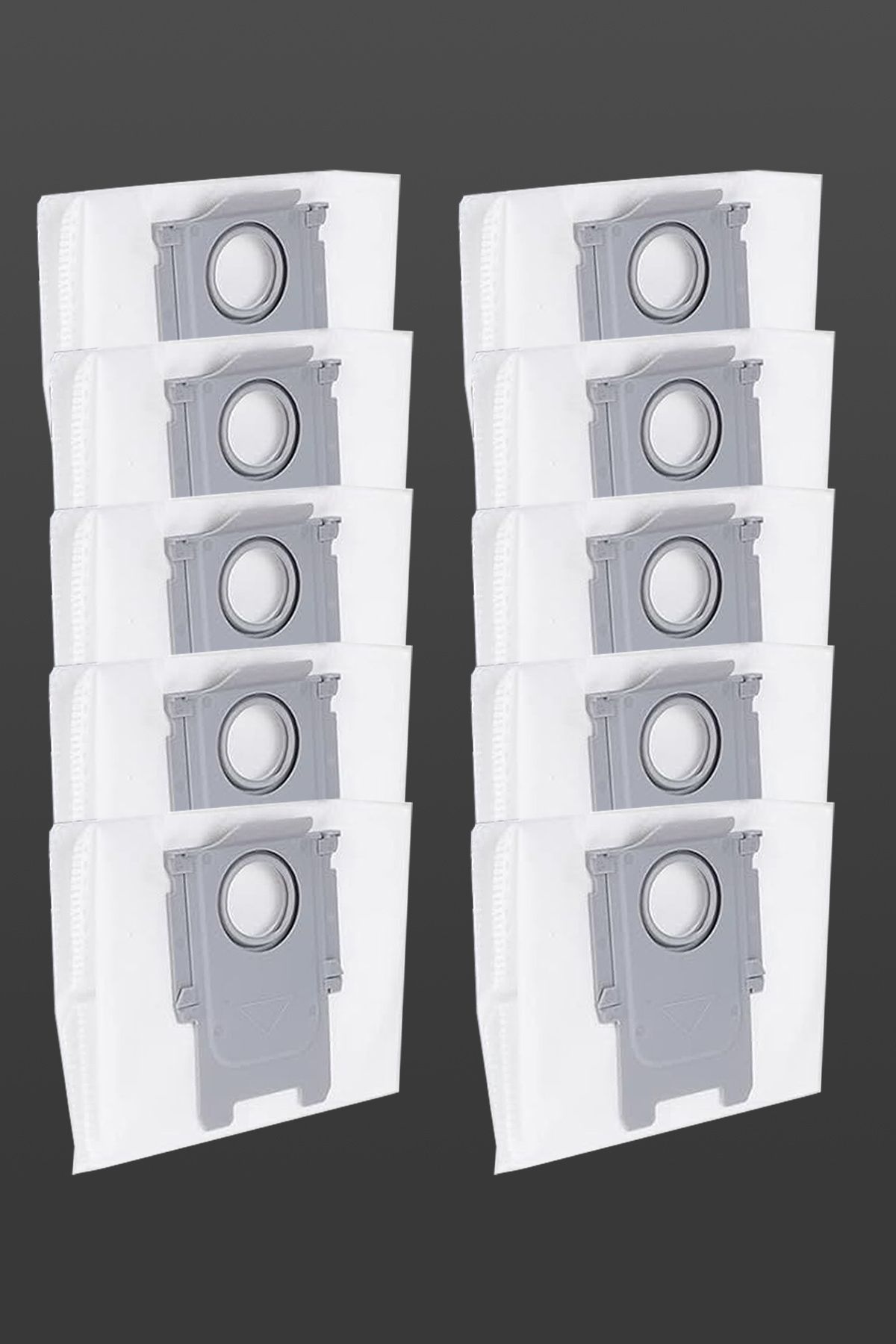 Marketto Roborock S7 Max V Ultra Uyumlu Robot Süpürge Toz Torbası 10 Adet