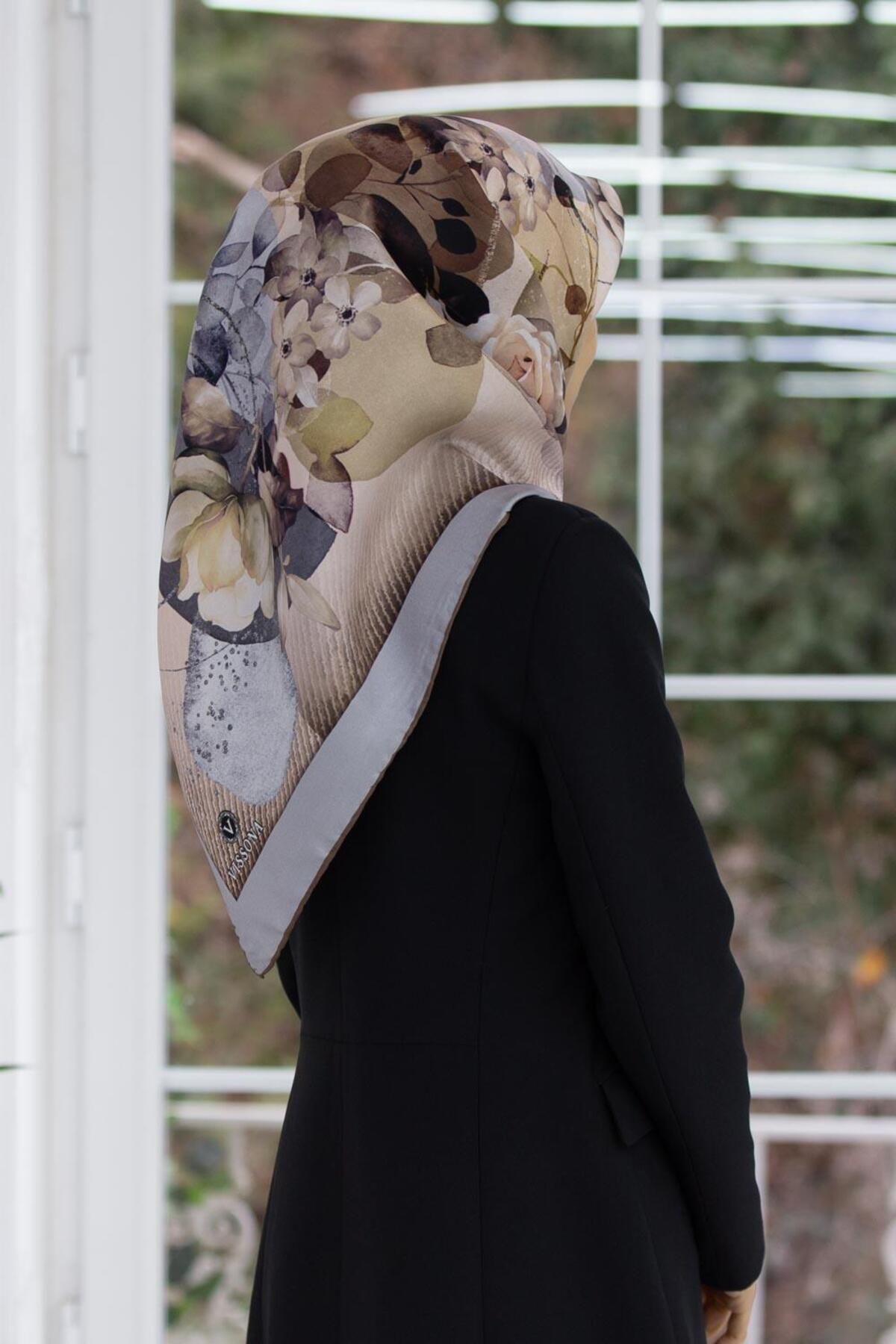Vissona-Twill Silk Scarf - 941 - 0004-0028 2