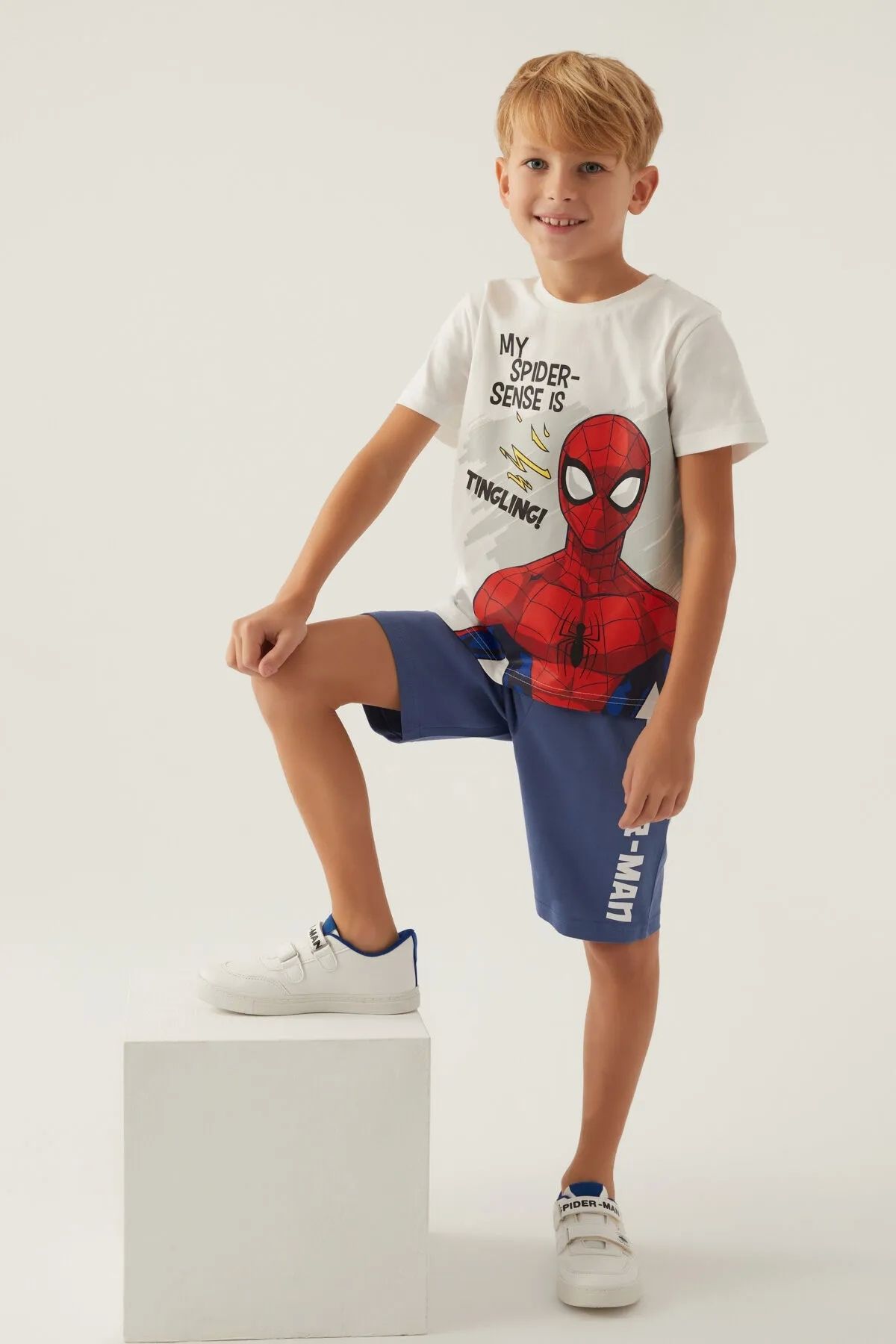 SPIDERMAN-Spider-man Boy Bermuda Suit 1