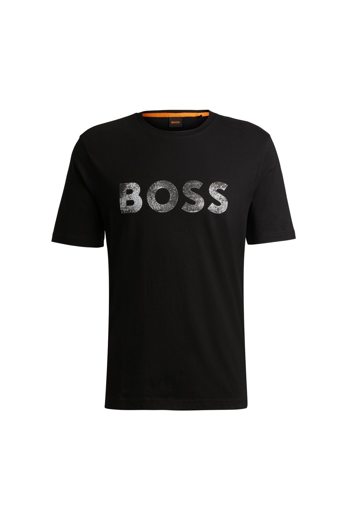 تی شرت مردانه پنبه طرح دار آرم T SHIRT BOSS