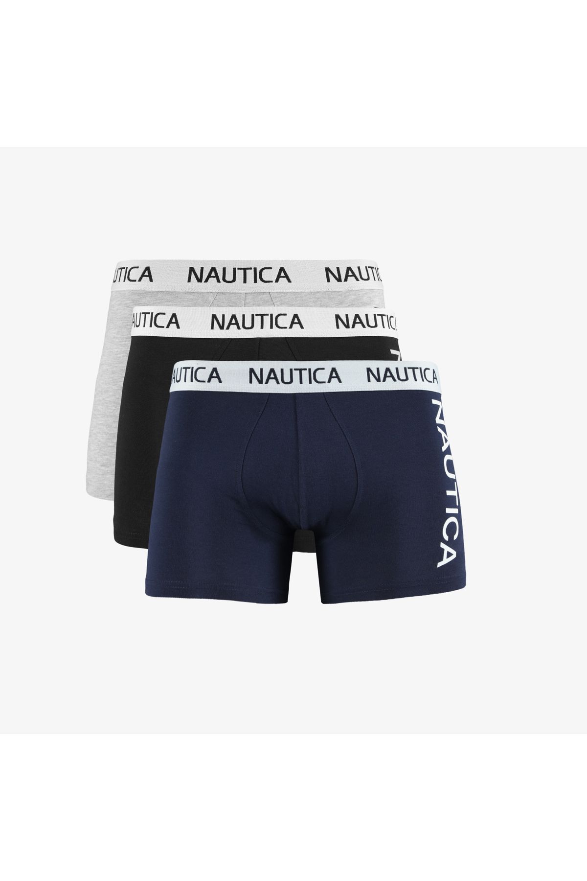 Nautica Erkek Lacivert Standart Fit 3lü Boxer