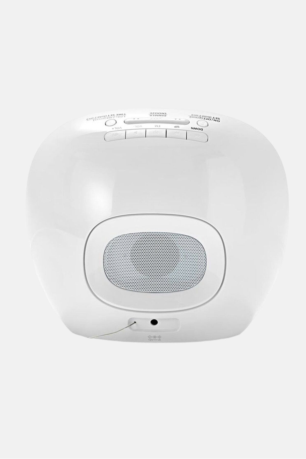 Tchibo-Light Alarm Clock With Radio, White 4