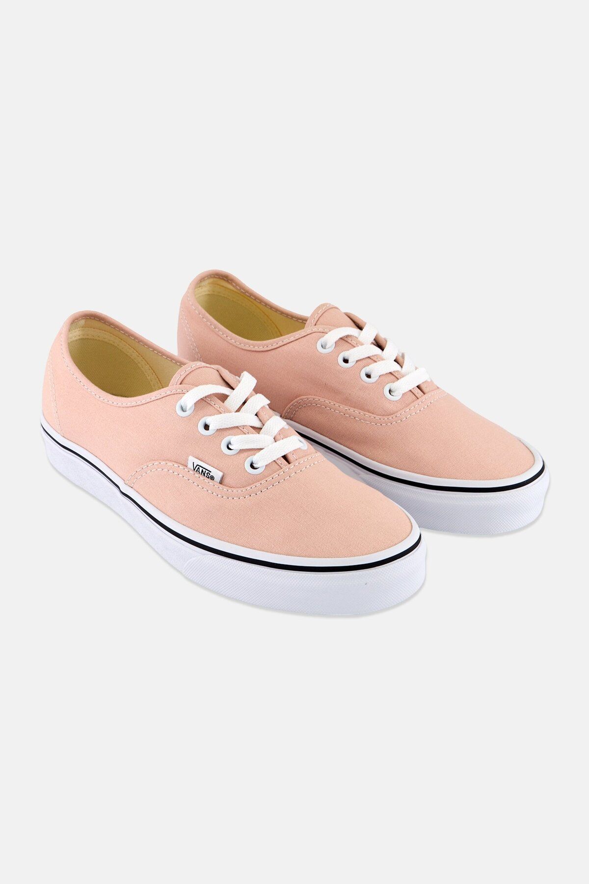 Vans-Men Authentic Lace Up Shoes, Pink/White 1