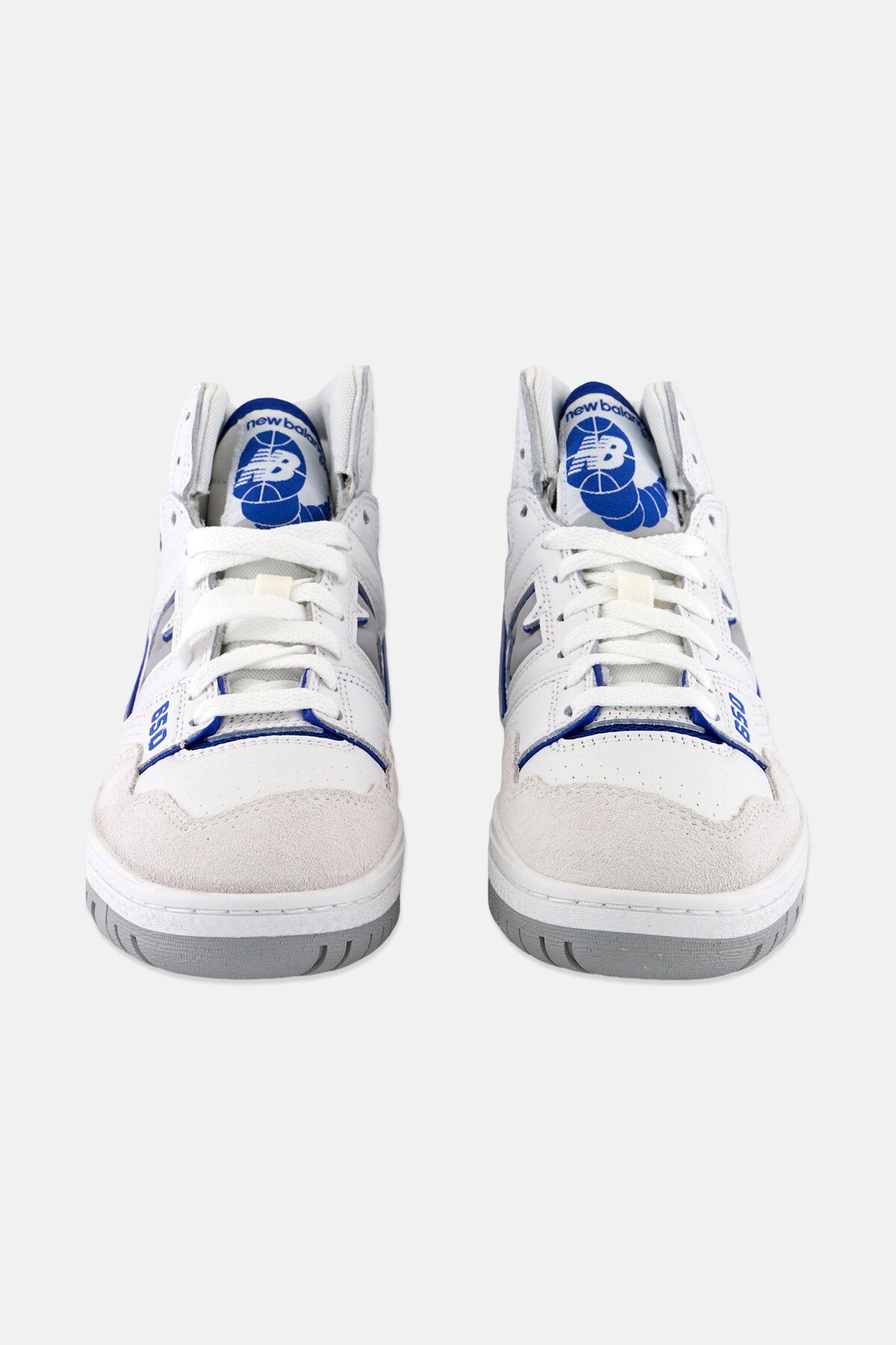 New Balance-Men BB650RWI High Sport Shoes, White/Blue 3