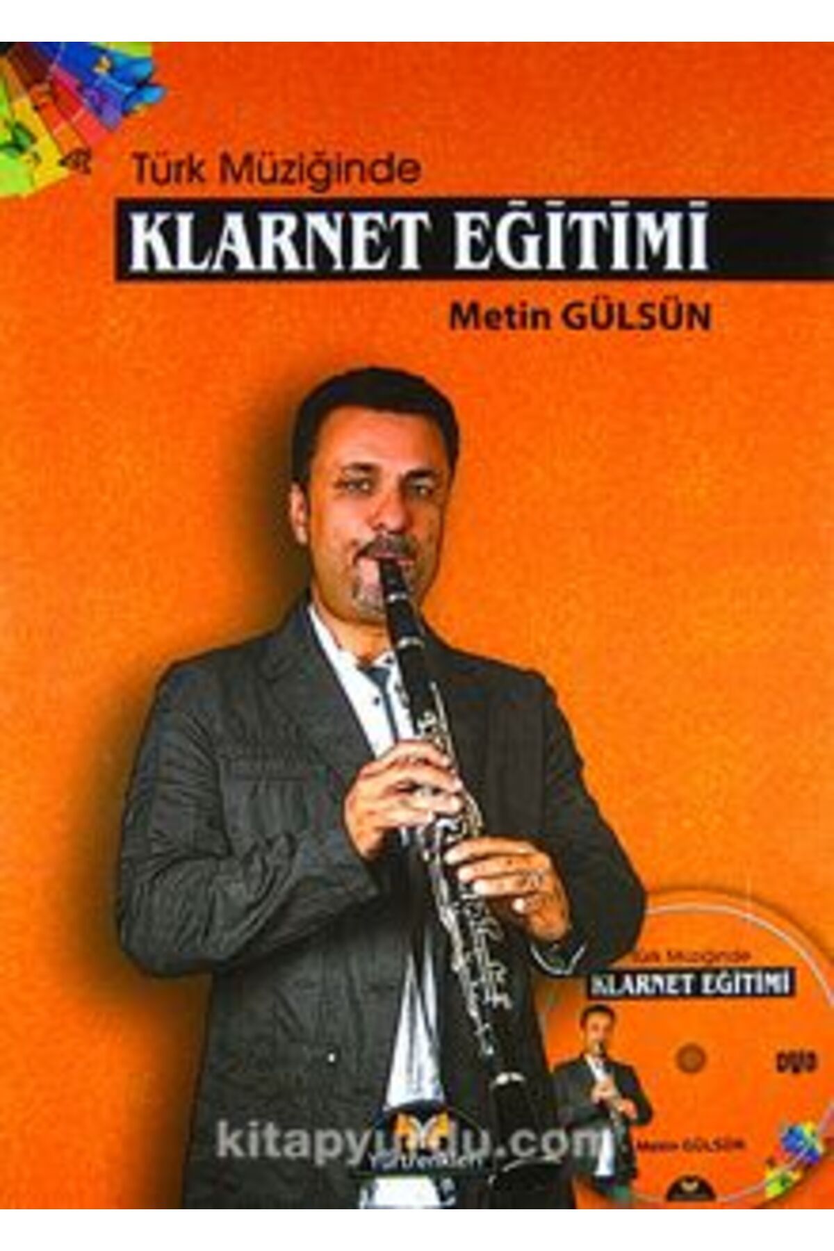 Yurtrenkleri Yayınevi YR-027 TÜRK MÜZİĞİNDE SOL KLARNET EĞİTİMİ - METİN GÜLSÜN