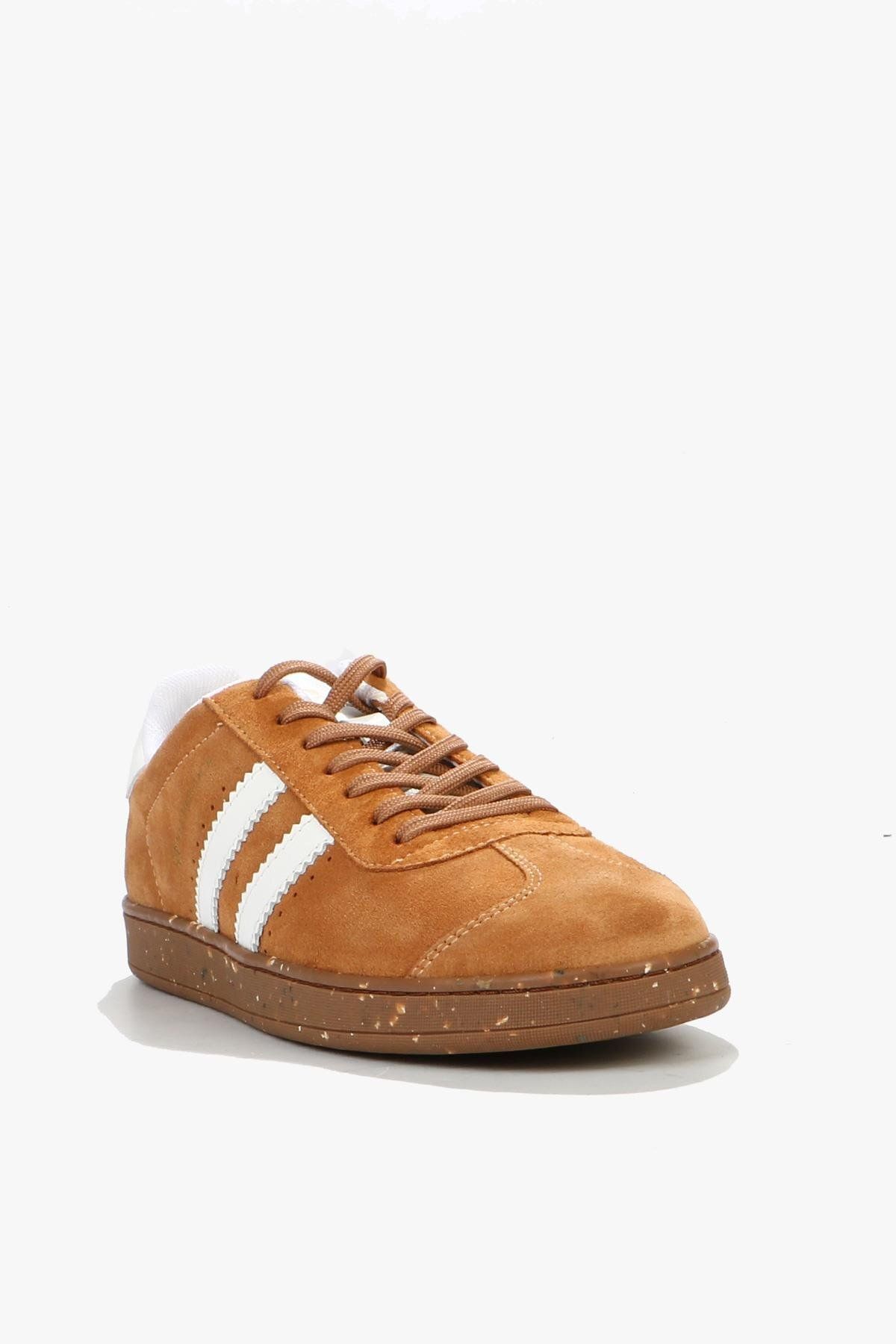 Hammer Jack-Kamiq Tan and White Men's Sneakers 2