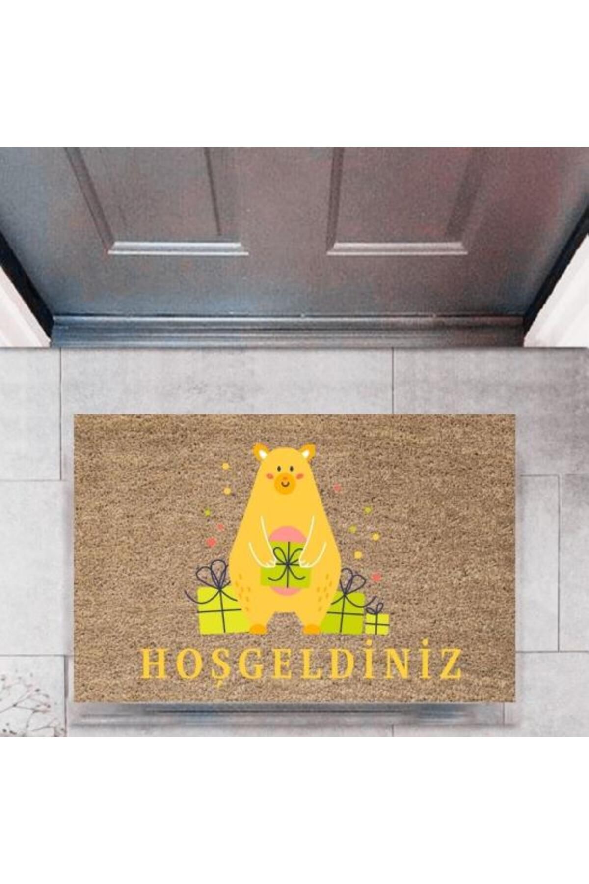 Home Kapı Önü Paspası Dekoratif Dijital Baskı HayvanlarP-2756