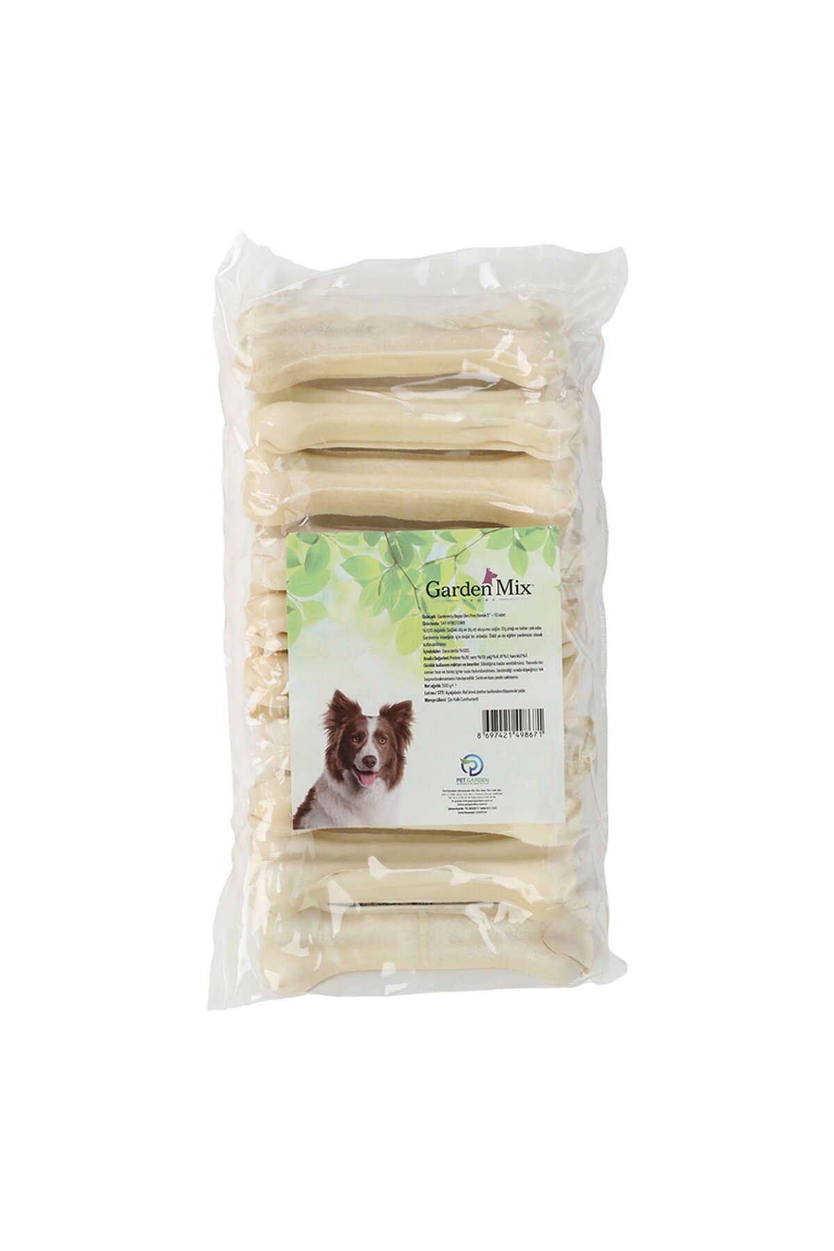 Gardenmix Sütlü Deri Kemik12cm 50-60 G. 10lu Paket YKTSN