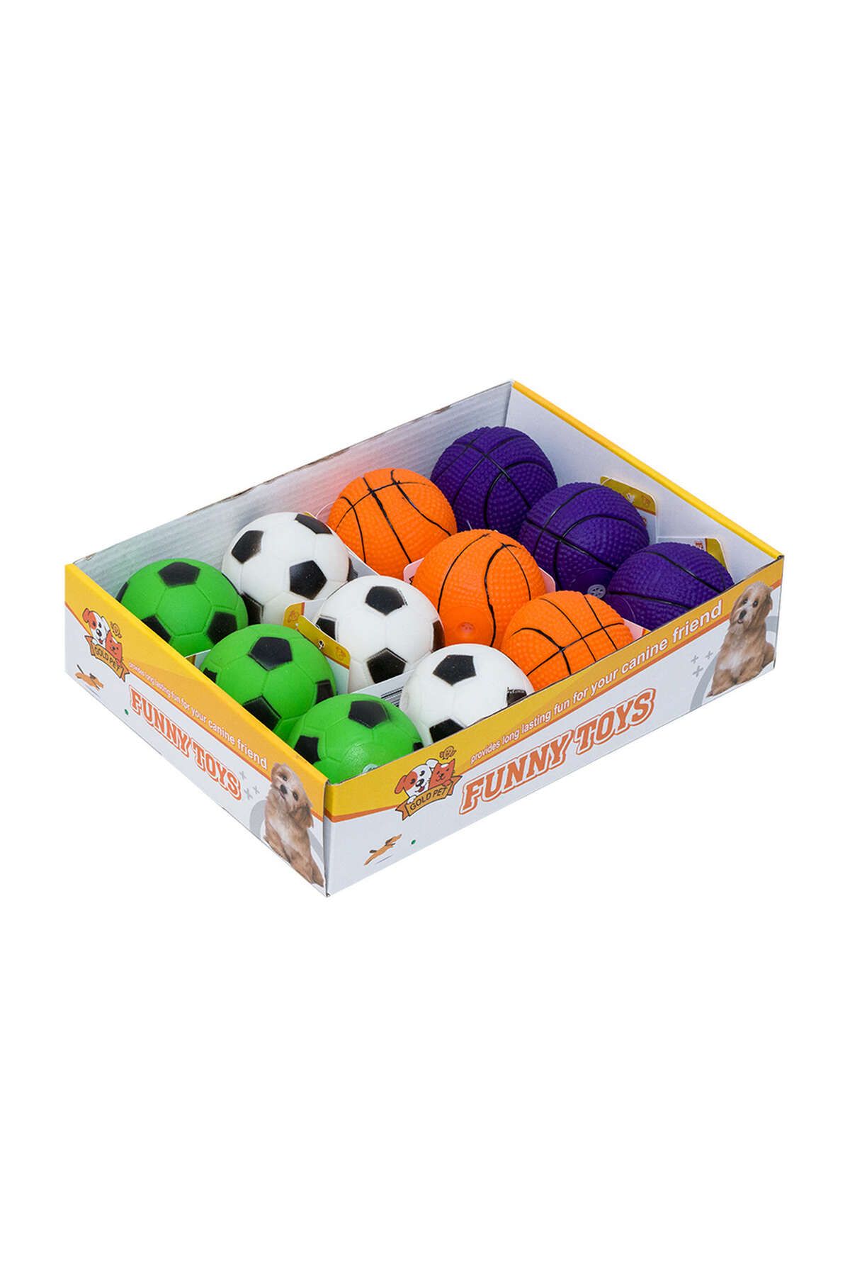 Eastland 12'li Plastik Top Seti Çap 7 Cm YKTSN