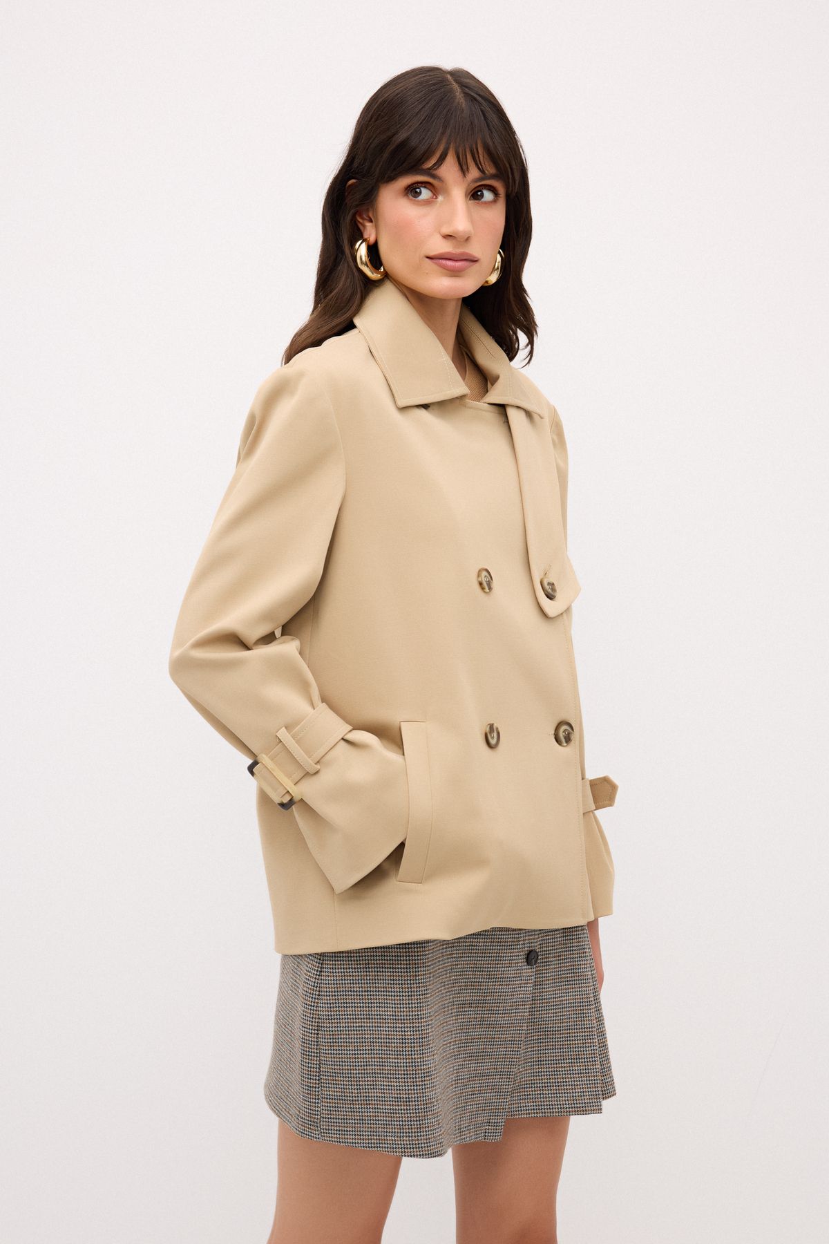 adL-Trench Coat - Beige - Basic 4