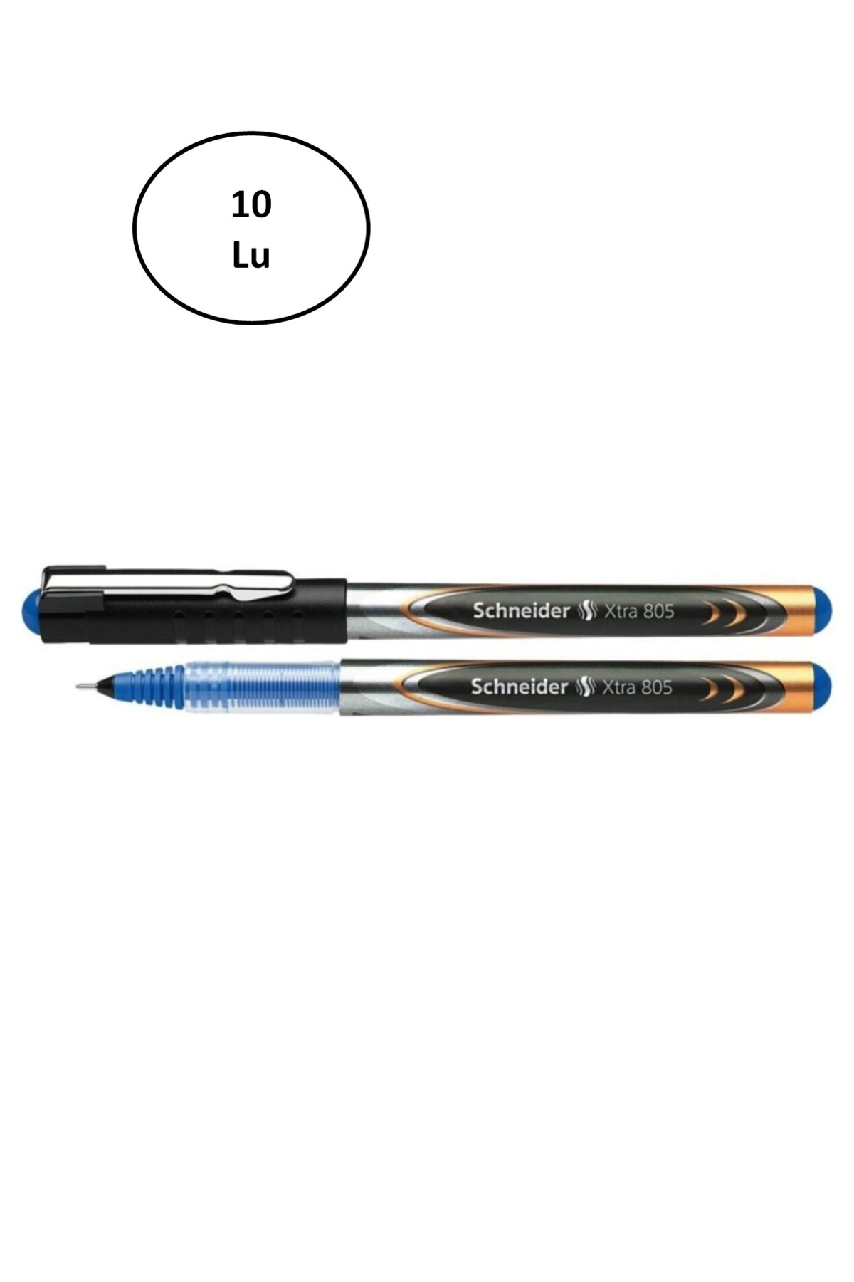 Genel Markalar Scx036 805 Roller Kalem Xtra İğne Uç 0.5 Mm Mavi 10'Lu