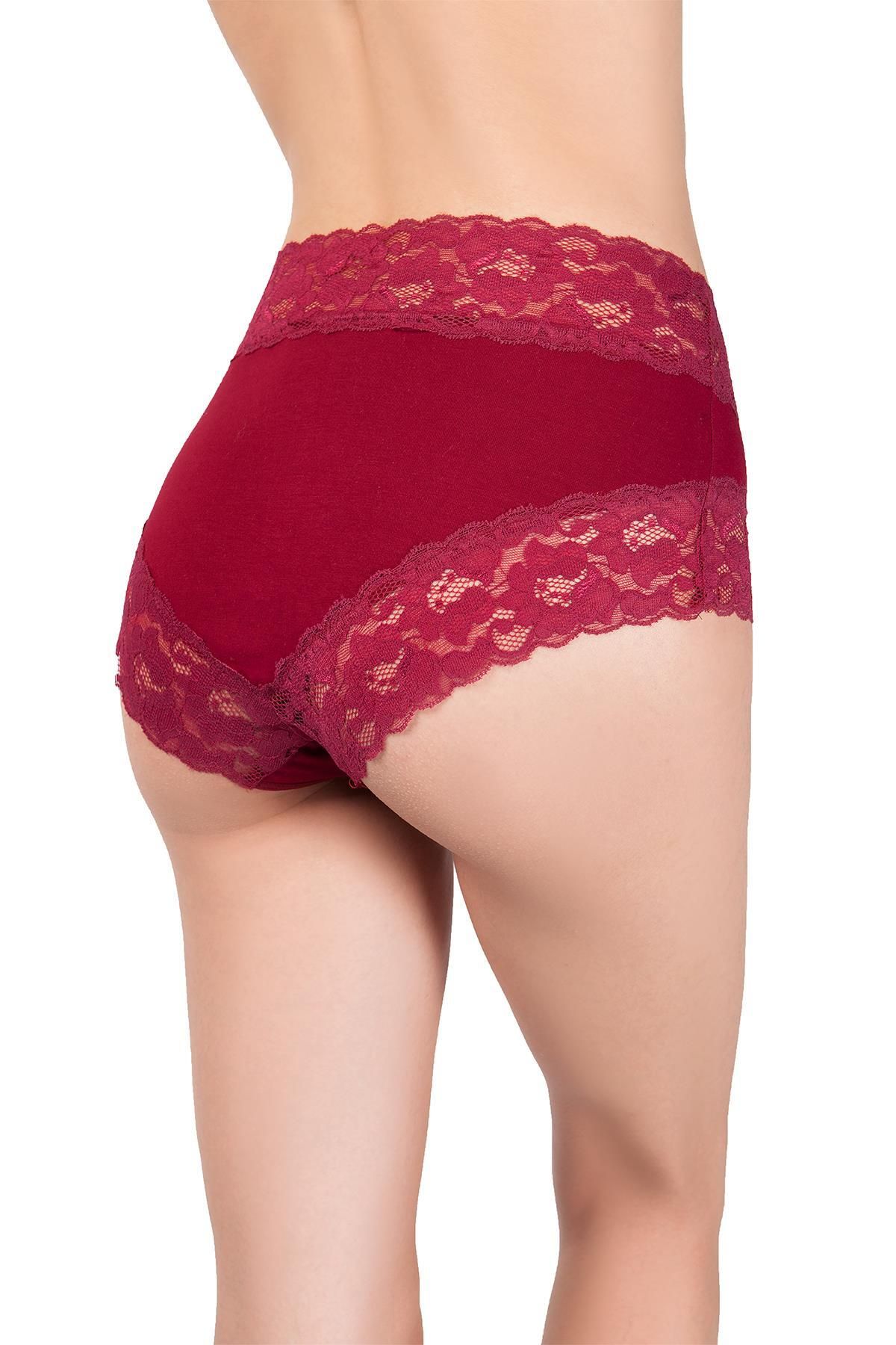 Miorre-Lace High Waist Comfortable Fit Women's Panties 2