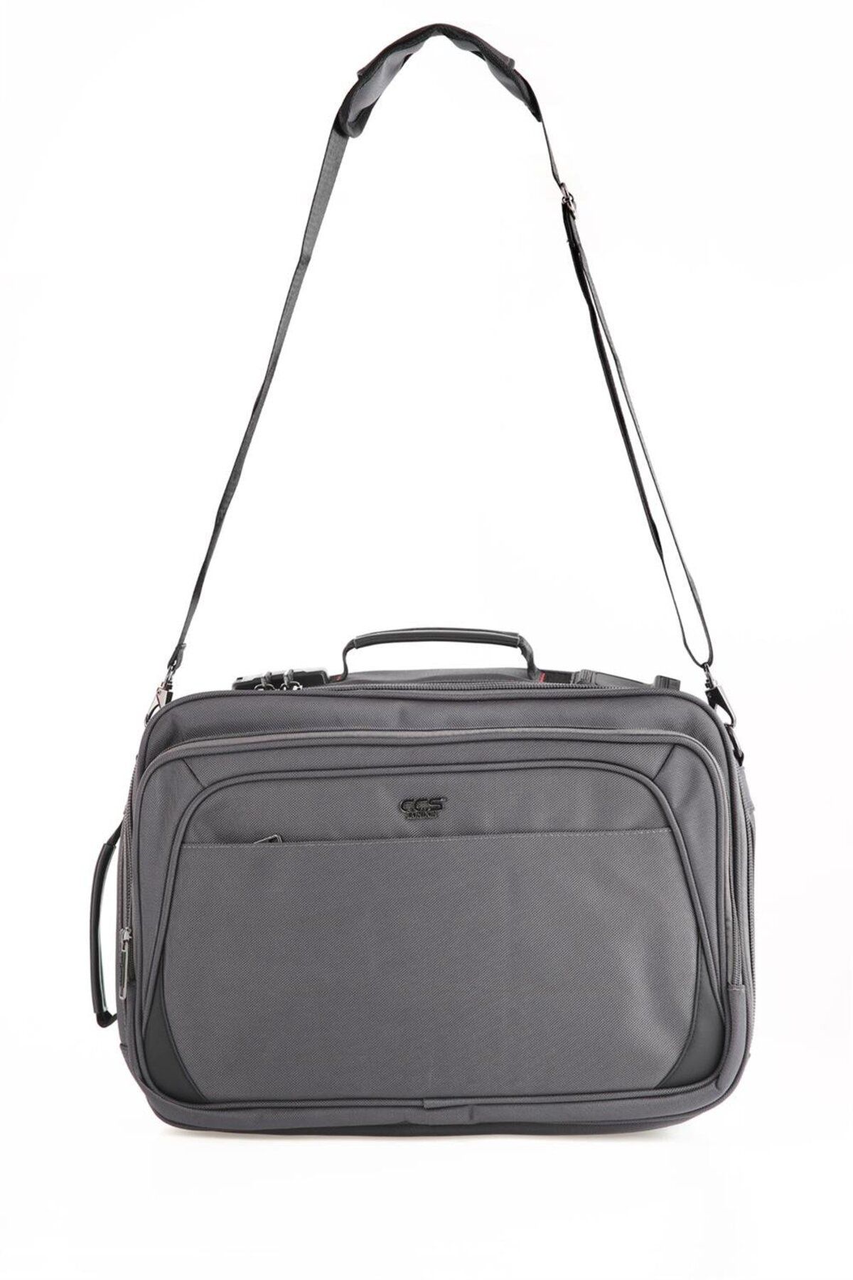ÇÇS-51269 Document Backpack with USB Port and Password Lock and Cross Shoulder Strap 3