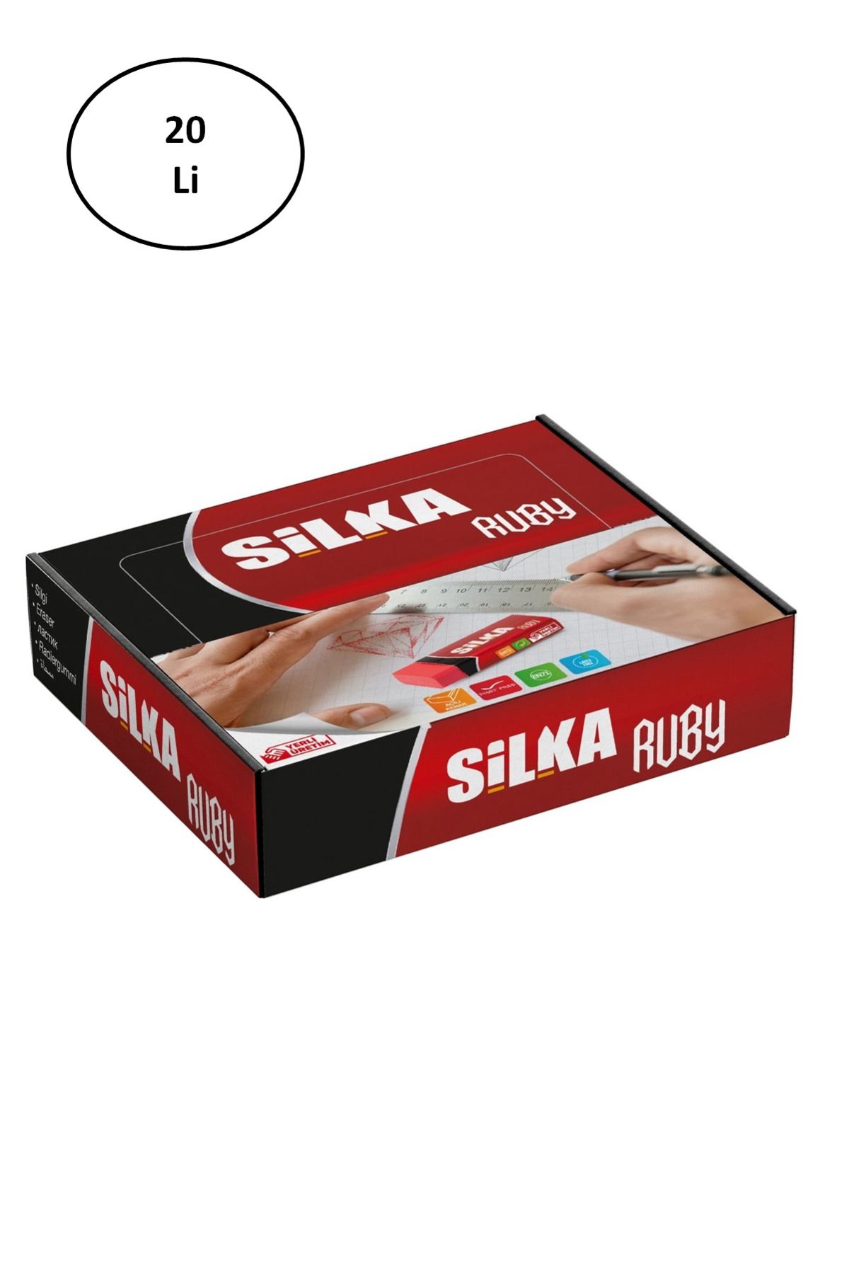 Kareem Silka Art.5 Ruby Silgi 20'li Paket