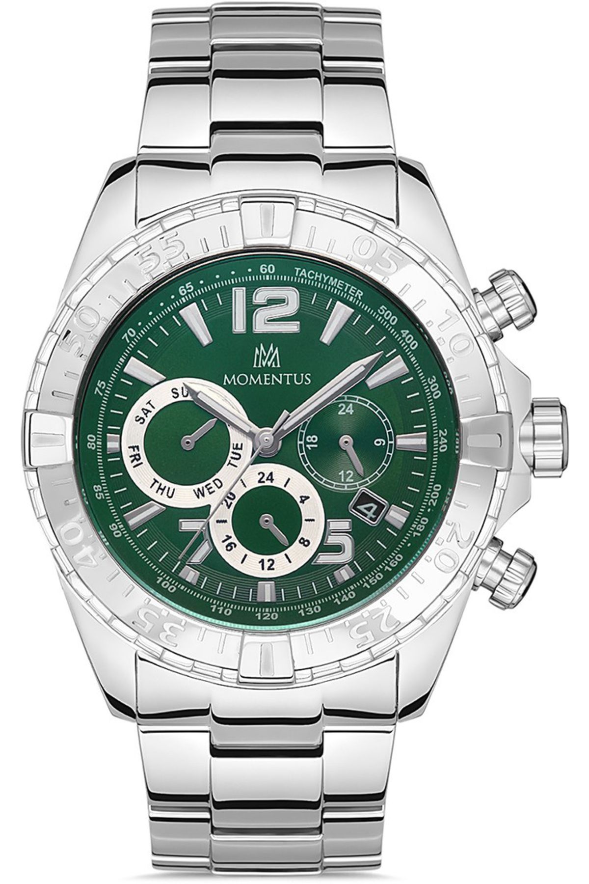 Momentus-Watch - Green - Gray 1