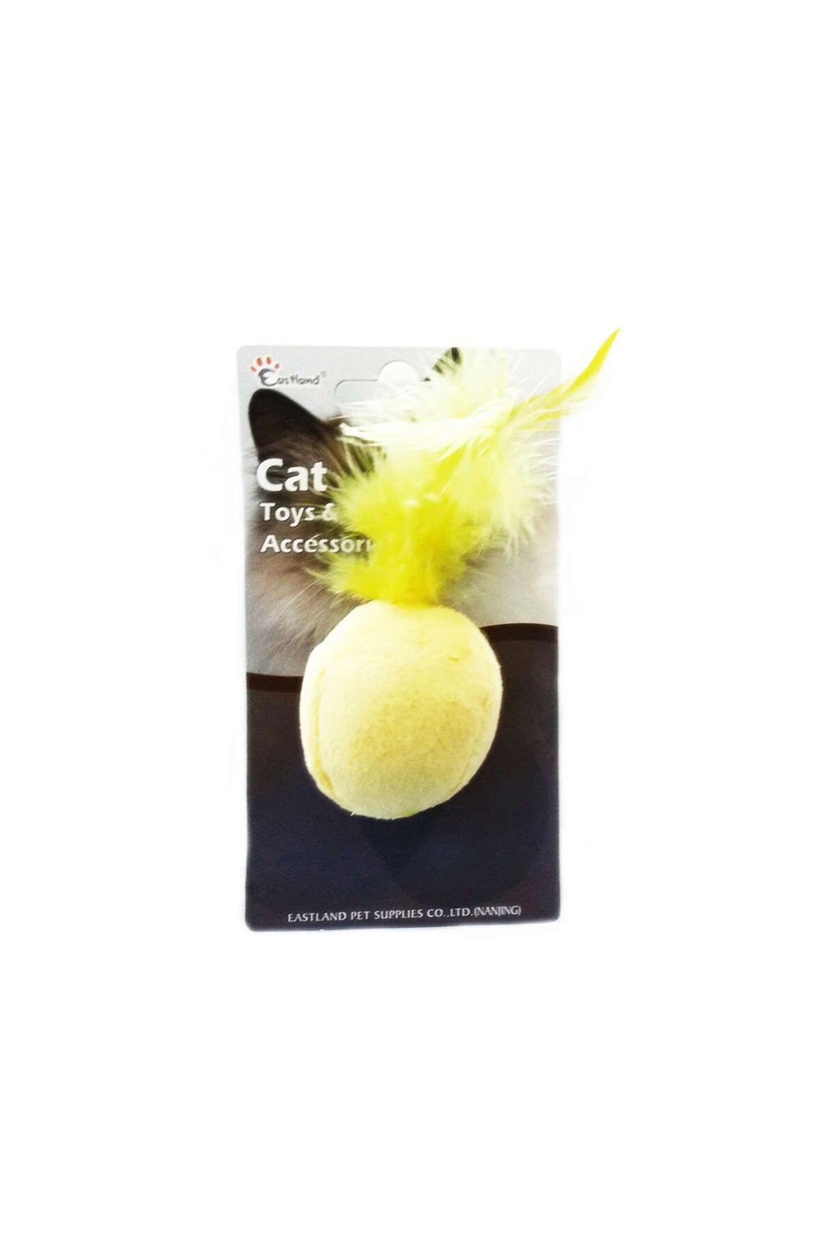 Eastland Kedi Otlu Tüylü Top 4,5 Cm Karş.renkli YKTSN