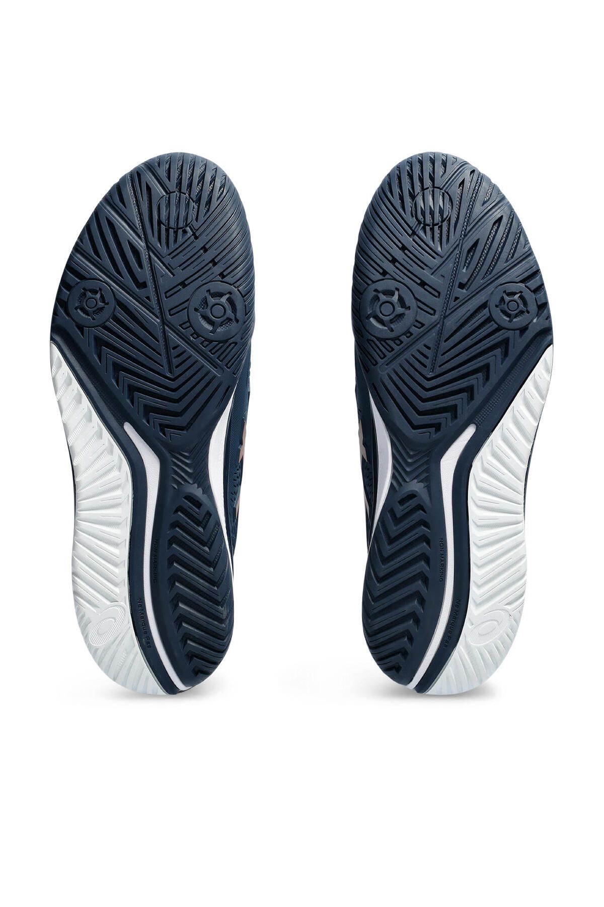 Asics-حذاء تنس جل ريسولوشن 9 للرجال باللون الأزرق الداكن 1041a468-960 6