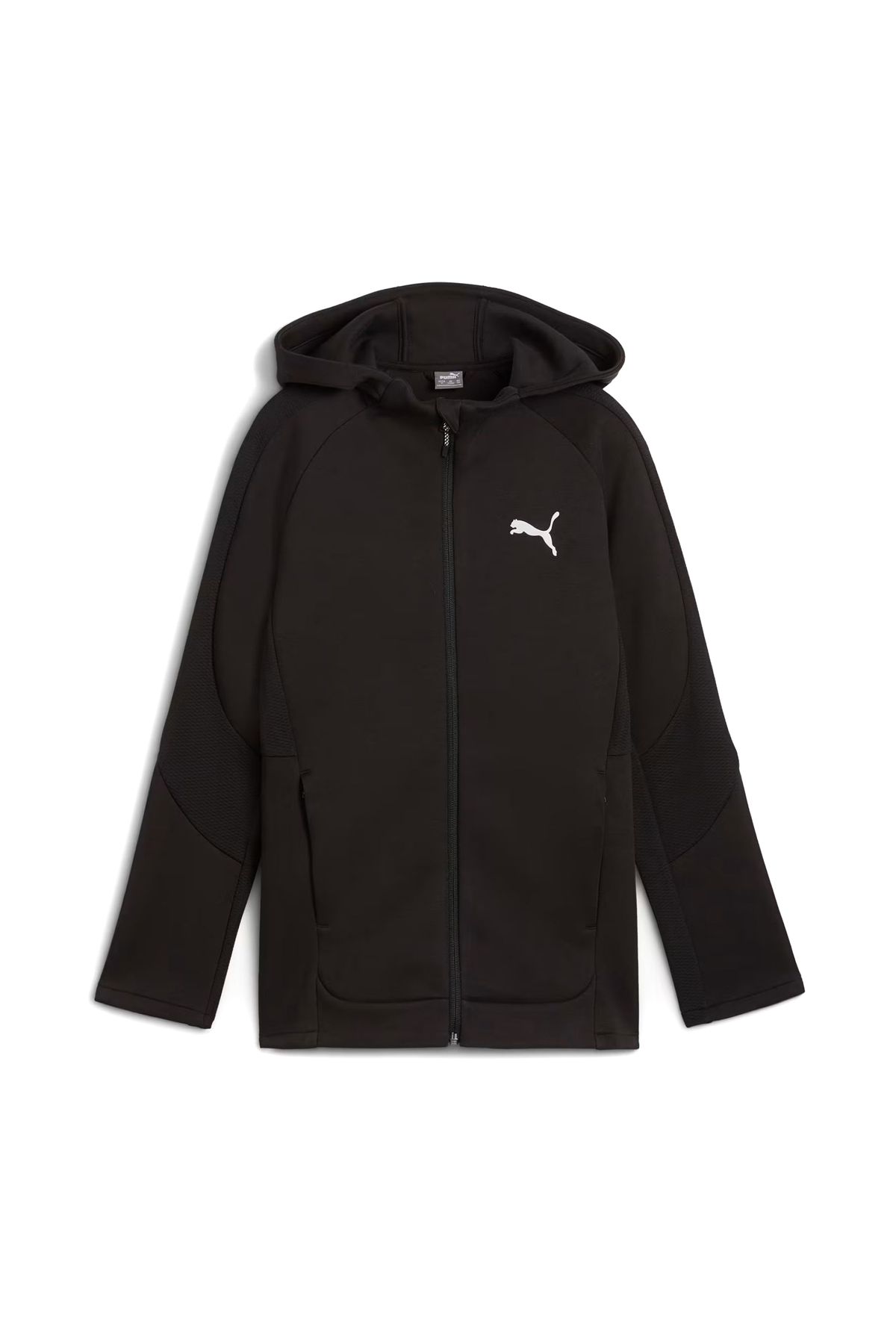 Puma-681803 -01 Evostripe Fz Black Hoodie - Children's Jacket 1