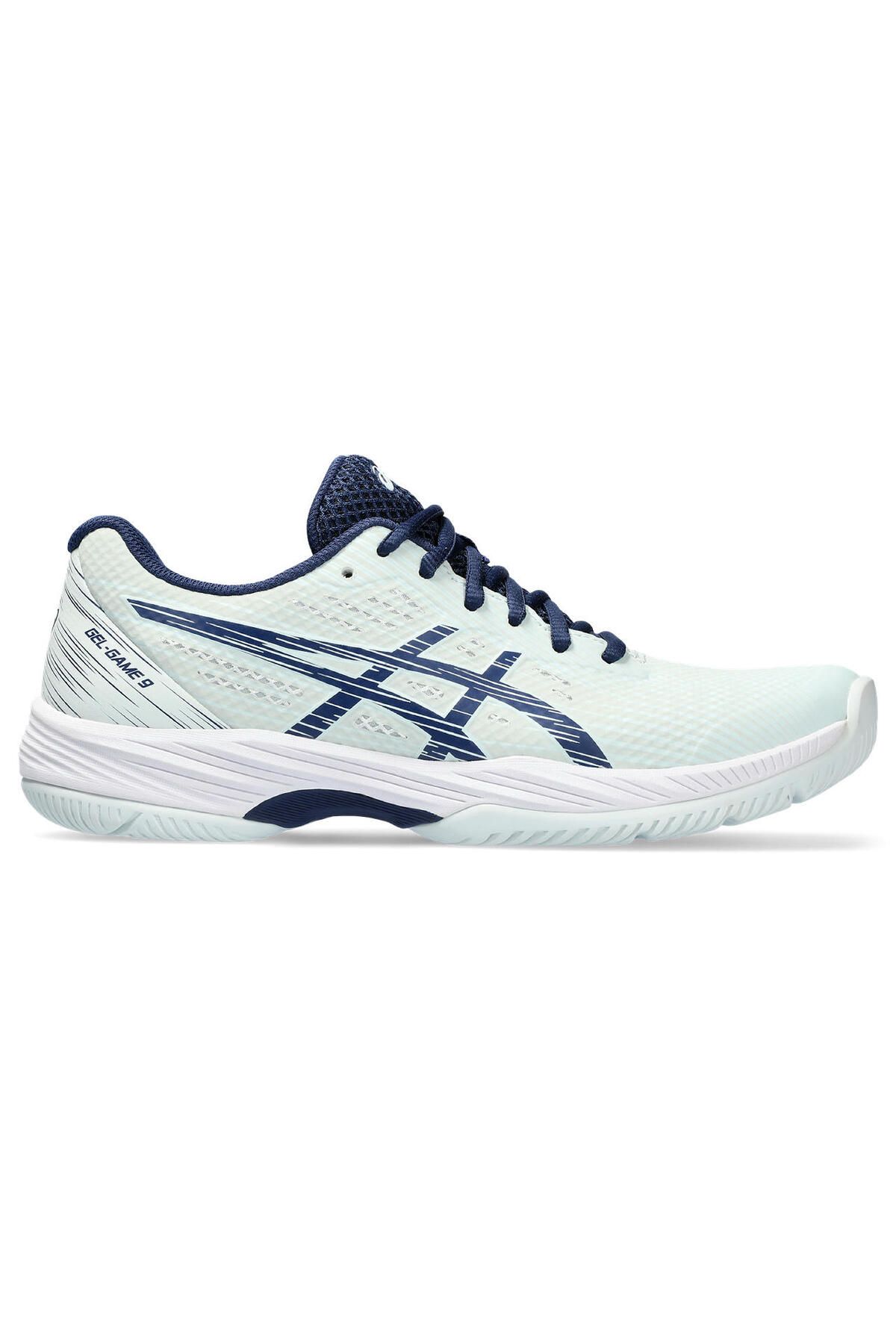 Asics Gel-Game 9 Kadın Yeşil Tenis Ayakkabısı 1042A211-300