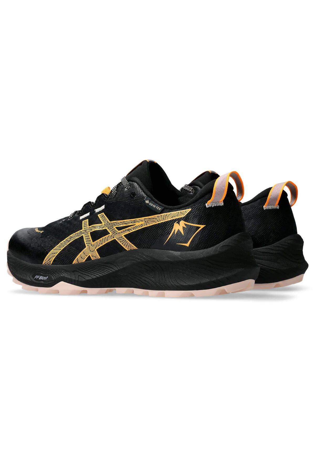 Asics-Damskie czarne buty do biegania na świeżym powietrzu - Gel-Trabuco 12 Gore-Tex 1012B607-003 4
