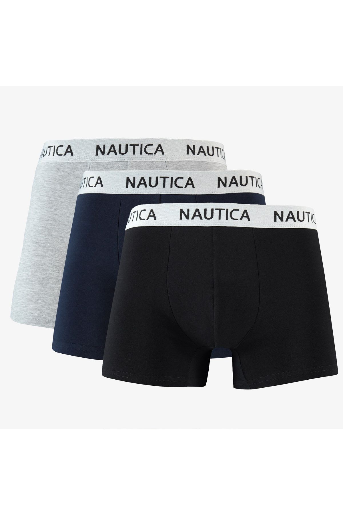 شورت باکسر آبی مردانه 3 بوکسور متناسب با Nautica