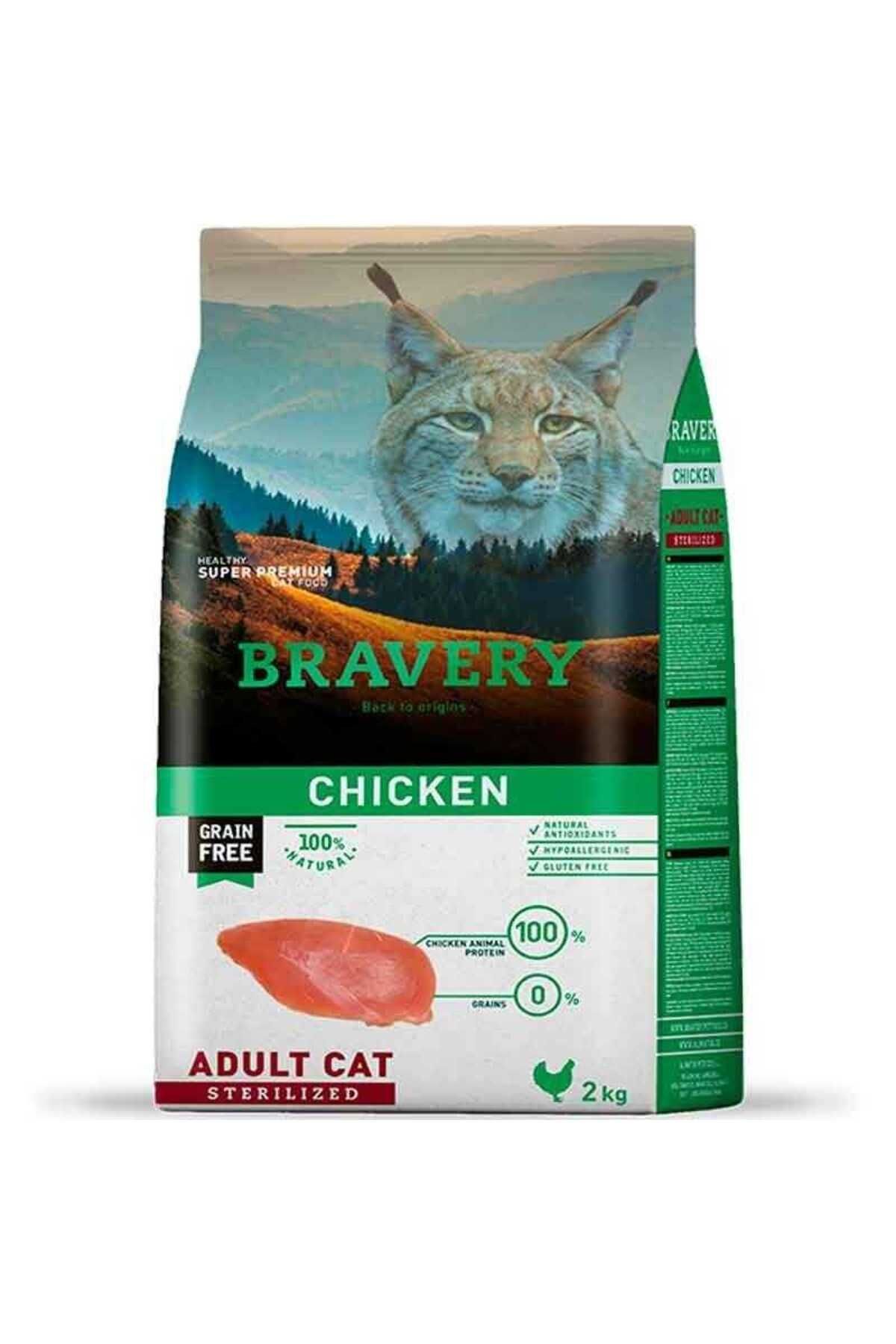 Bravery Cat Adult Salmon 2 Kg