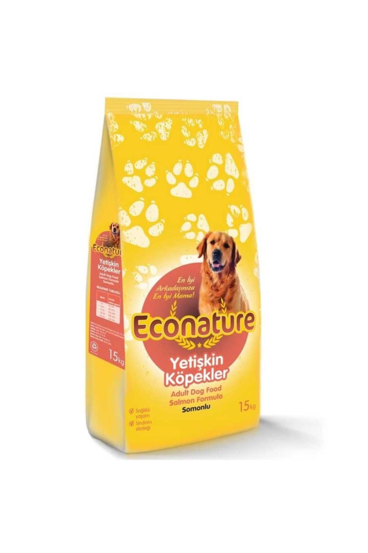 Econature Somonlu Yetişkin Köpek Maması 15 Kg