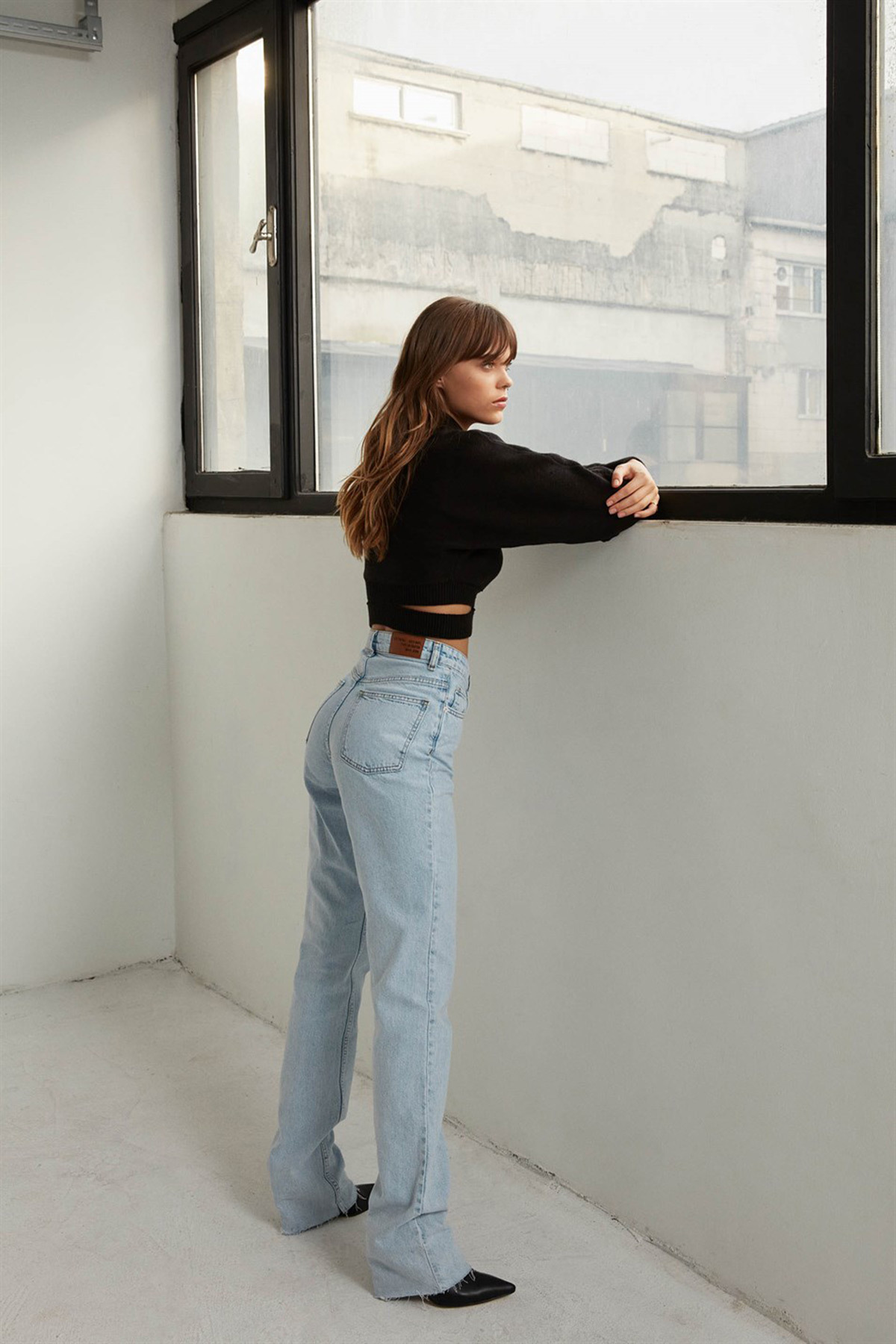 VATKALI Desert Straight Fit Jean Mavi görsel 4